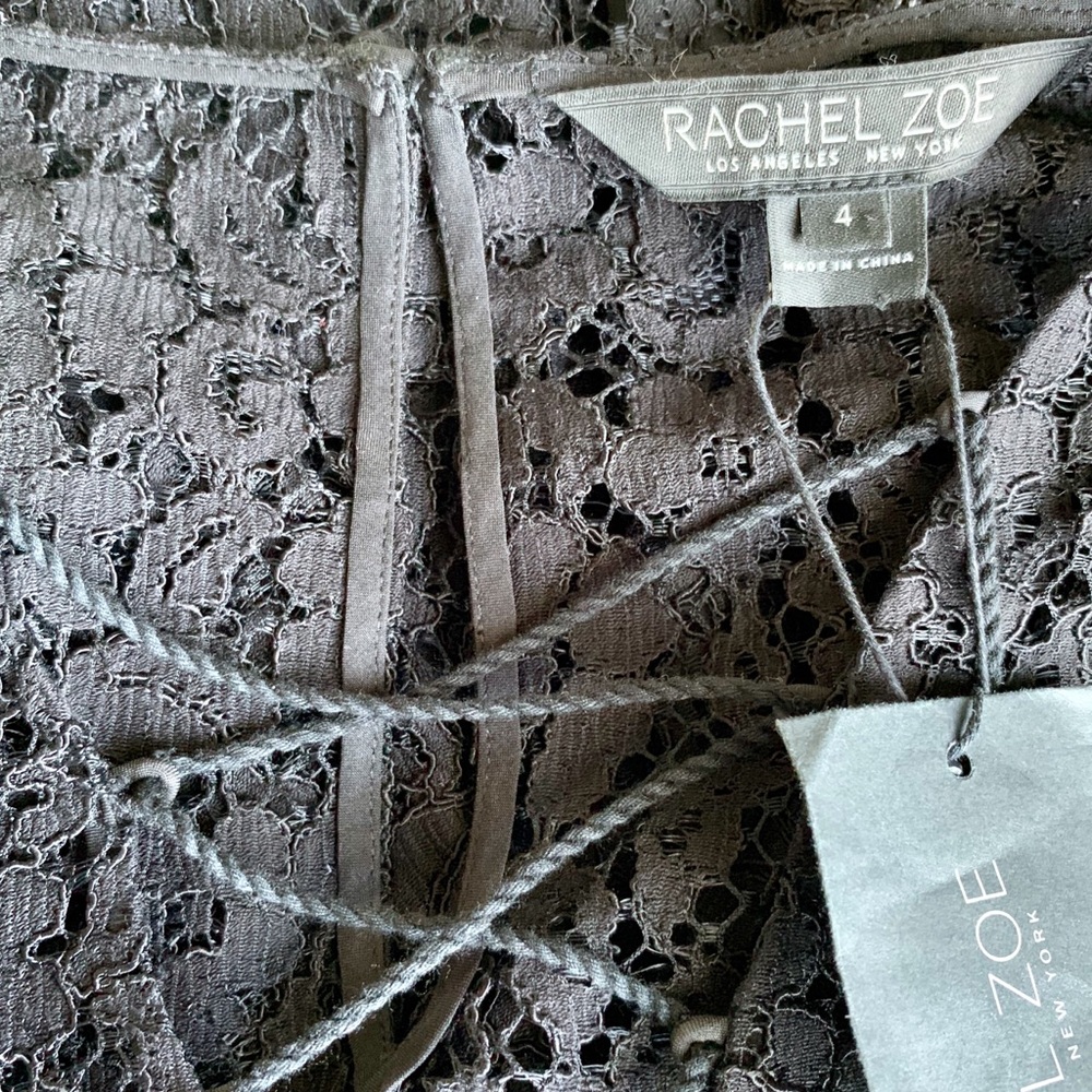 Rachel Zoe Lace Dress with Bell Sleeves 4 - Picture 8 of 8